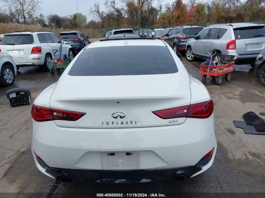 2018 Infiniti Q60 3.0T Luxe VIN: JN1EV7EK5JM341434 Lot: 40885002