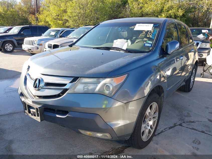 2008 Acura Mdx Technology Package VIN: 2HNYD28318H537270 Lot: 40885017