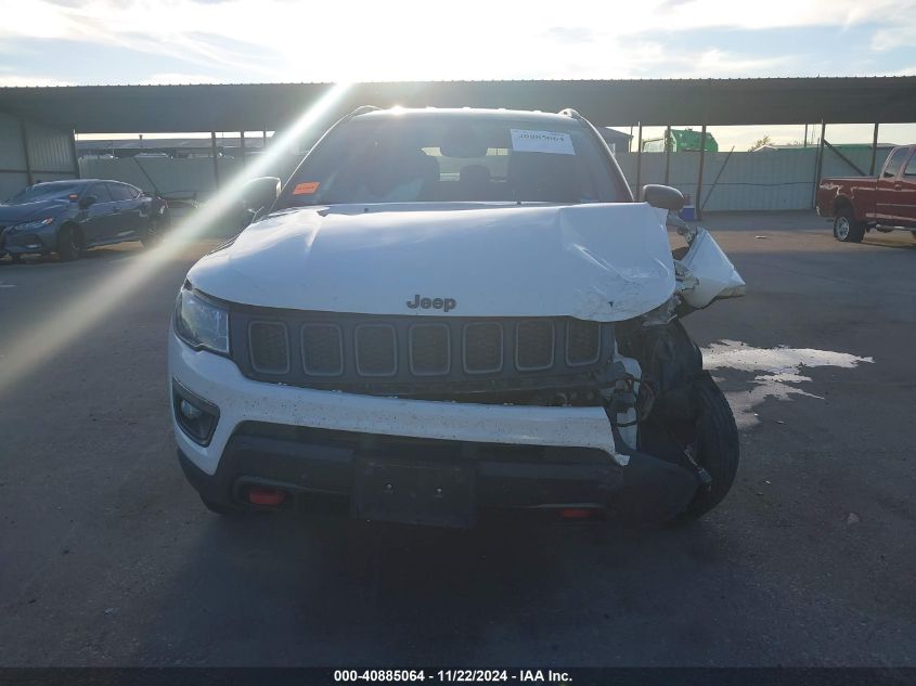 2020 Jeep Compass Trailhawk 4X4 VIN: 3C4NJDDBXLT122040 Lot: 40885064