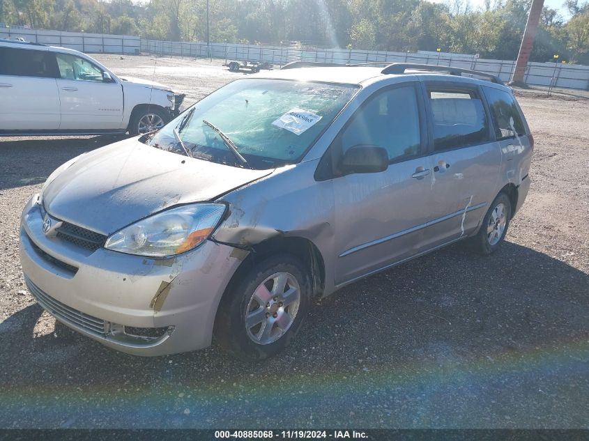 2005 Toyota Sienna Ce VIN: 5TDZA23C75S325528 Lot: 40885068