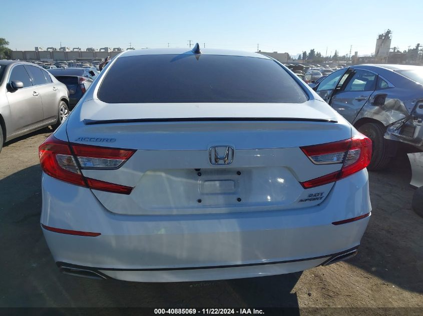 2022 Honda Accord Sport 2.0T VIN: 1HGCV2F34NA019309 Lot: 40885069