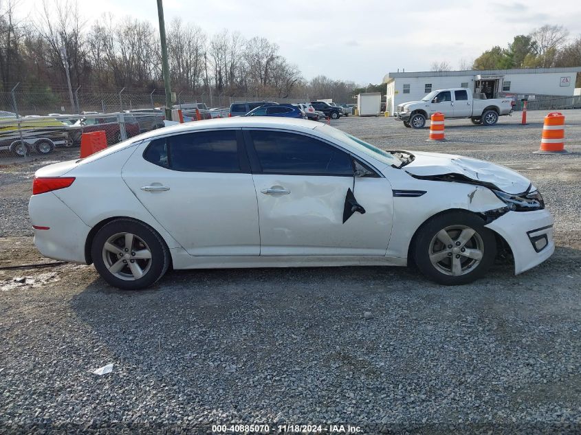 2015 Kia Optima Lx VIN: KNAGM4A74F5533841 Lot: 40885070