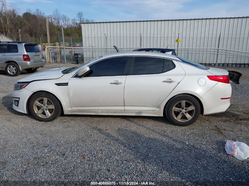 2015 Kia Optima Lx VIN: KNAGM4A74F5533841 Lot: 40885070