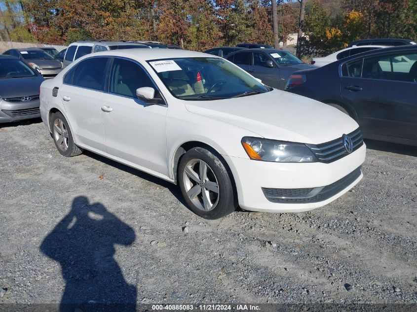 2014 VOLKSWAGEN PASSAT 1.8T SE - 1VWBS7A35EC118133