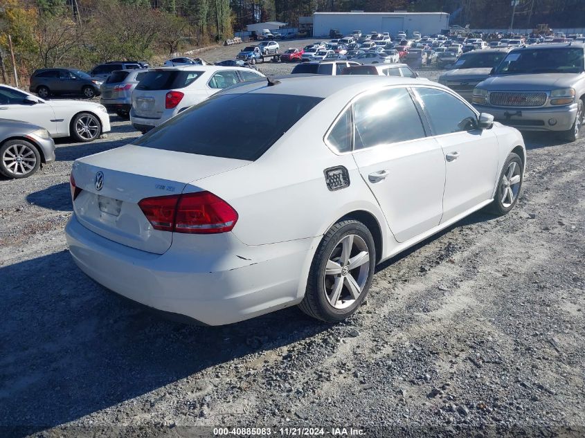 2014 VOLKSWAGEN PASSAT 1.8T SE - 1VWBS7A35EC118133