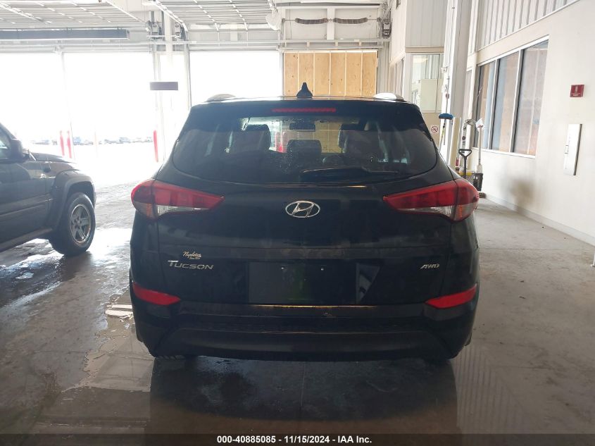 2017 Hyundai Tucson Se Plus VIN: KM8J3CA41HU463716 Lot: 40885085