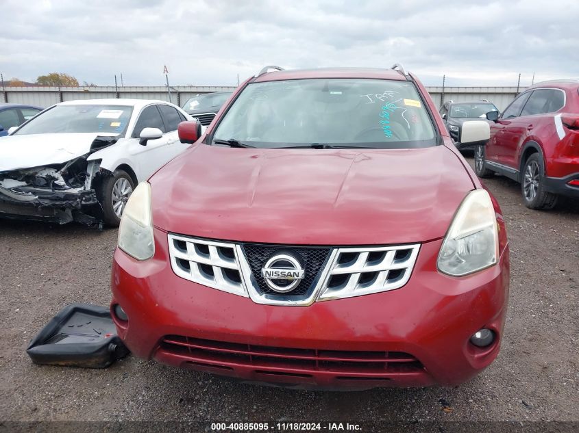 2012 Nissan Rogue Sv W/Sl Pkg VIN: JN8AS5MT1CW253382 Lot: 40885095