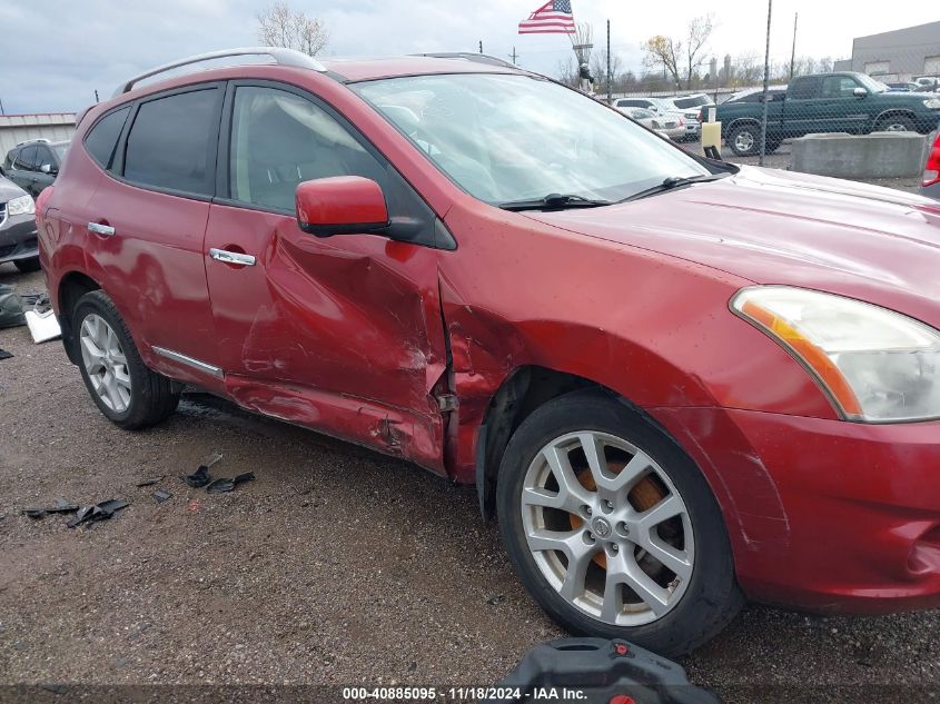 2012 Nissan Rogue Sv W/Sl Pkg VIN: JN8AS5MT1CW253382 Lot: 40885095