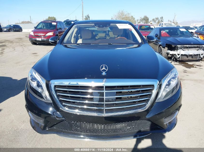 2015 Mercedes-Benz S 550 VIN: WDDUG8CB4FA081442 Lot: 40885114