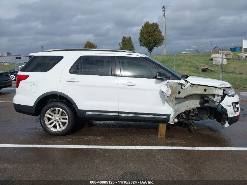 2017 Ford Explorer Xlt VIN: 1FM5K7D80HGC13215 Lot: 40885125