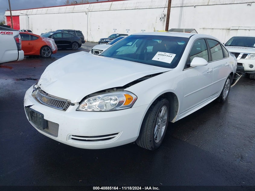 2016 CHEVROLET IMPALA LIMITED LT - 2G1WB5E37G1134127