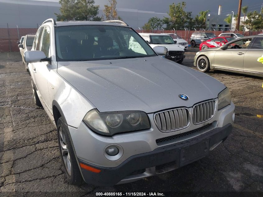 2009 BMW X3 xDrive30I VIN: WBXPC93499WJ27660 Lot: 40885165