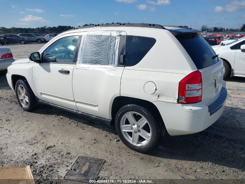 2008 Jeep Compass Sport VIN: 1J8FT47W28D701008 Lot: 40885178