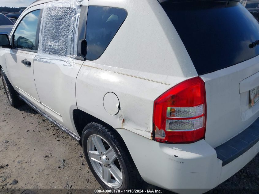 2008 Jeep Compass Sport VIN: 1J8FT47W28D701008 Lot: 40885178