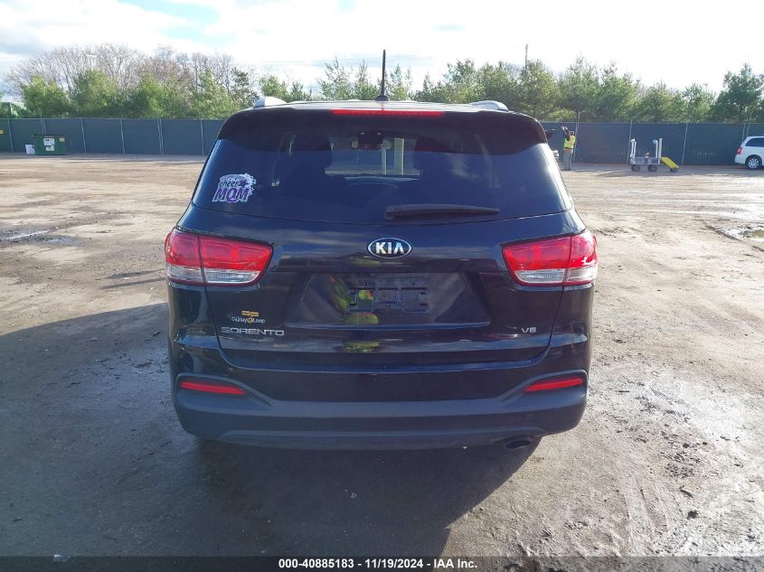 2016 Kia Sorento 3.3L Lx VIN: 5XYPG4A53GG082970 Lot: 40885183