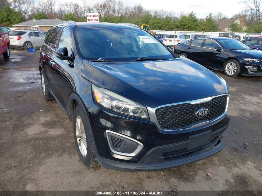 2016 Kia Sorento 3.3L Lx VIN: 5XYPG4A53GG082970 Lot: 40885183