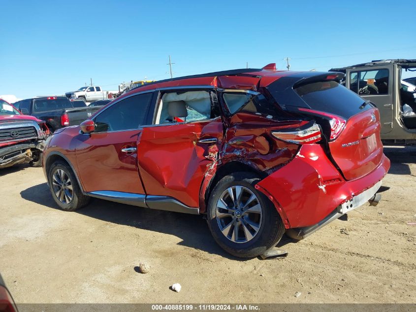 2017 Nissan Murano Platinum/S/Sl/Sv VIN: 5N1AZ2MG4HN102747 Lot: 40885199