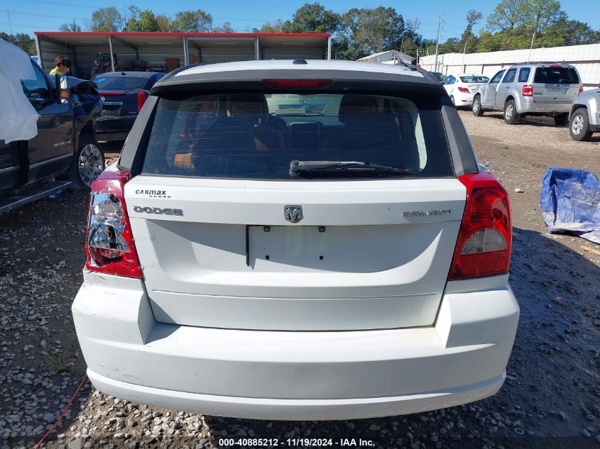 2012 Dodge Caliber Sxt VIN: 1C3CDWDA0CD535063 Lot: 40885212