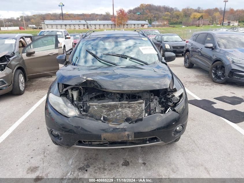 2010 Nissan Murano Le VIN: JN8AZ1MW8AW126706 Lot: 40885229