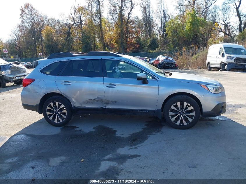 2015 Subaru Outback 2.5I Limited VIN: 4S4BSBLC0F3230029 Lot: 40885273