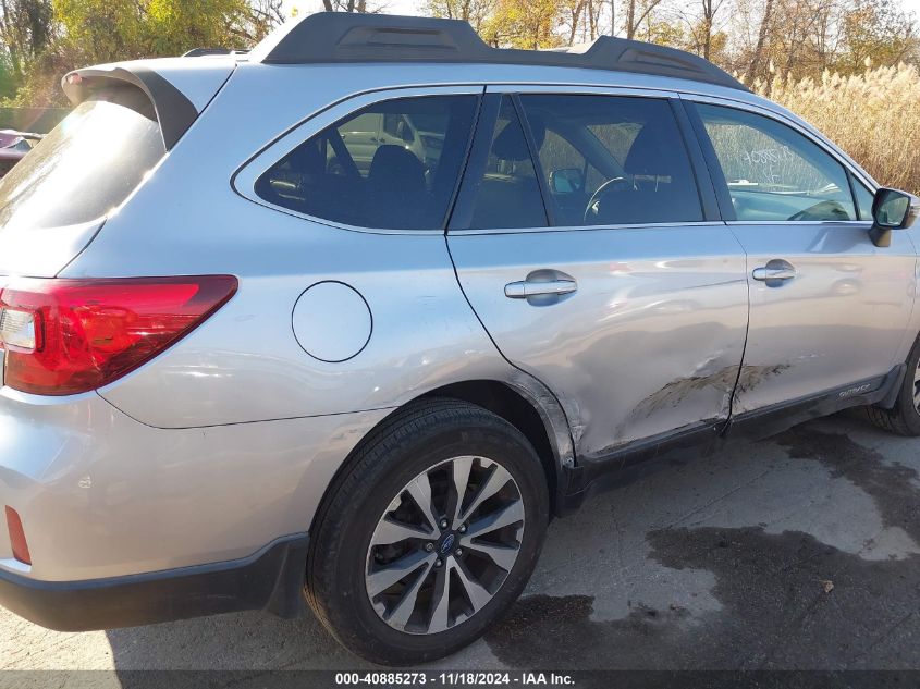 2015 Subaru Outback 2.5I Limited VIN: 4S4BSBLC0F3230029 Lot: 40885273