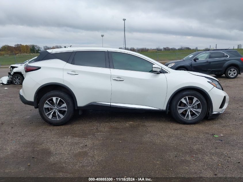 2020 Nissan Murano S Fwd VIN: 5N1AZ2AJ4LN154887 Lot: 40885300