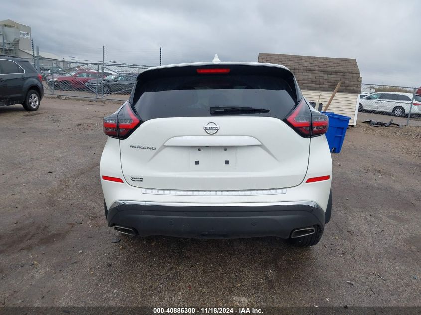 2020 Nissan Murano S Fwd VIN: 5N1AZ2AJ4LN154887 Lot: 40885300