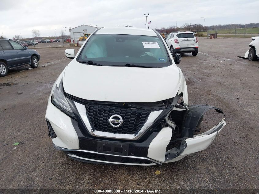 2020 Nissan Murano S Fwd VIN: 5N1AZ2AJ4LN154887 Lot: 40885300