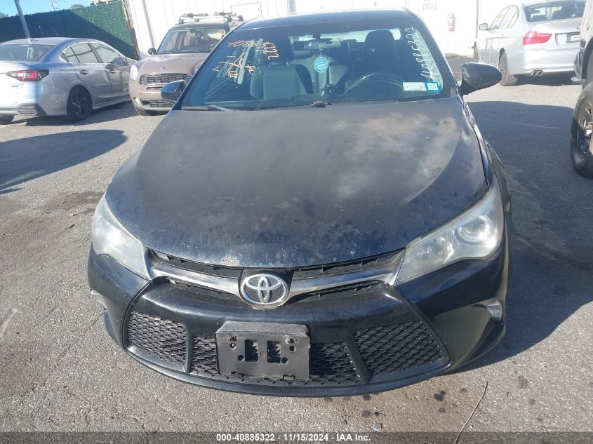 2015 Toyota Camry Se VIN: 4T1BF1FK4FU052203 Lot: 40885322