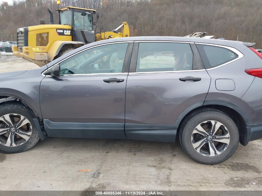 2017 Honda Cr-V Lx VIN: 7FARW5H33HE006488 Lot: 40885346