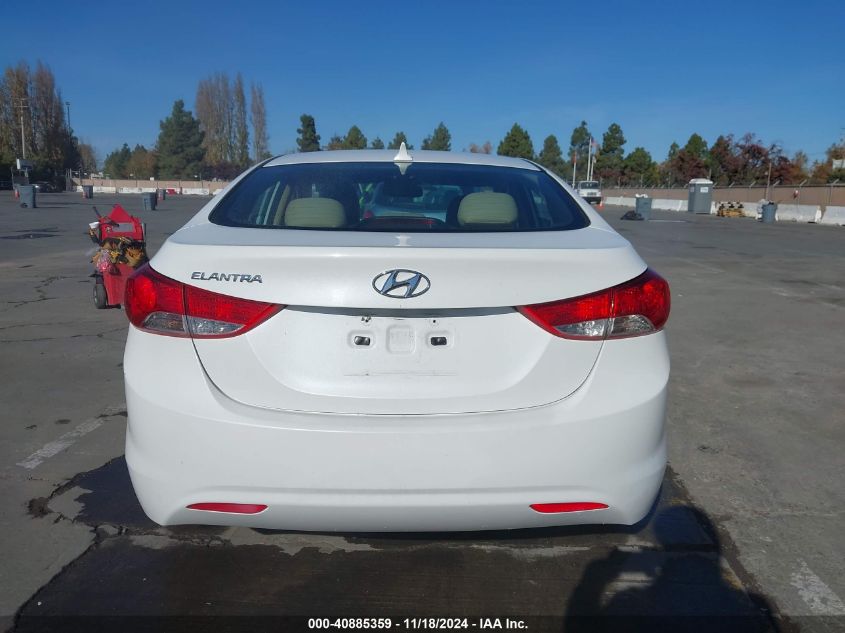 2012 Hyundai Elantra Gls VIN: 5NPDH4AE1CH065488 Lot: 40885359