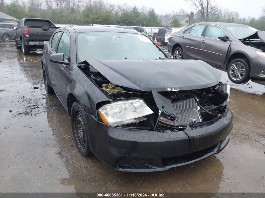 2013 DODGE AVENGER SE - 1C3CDZAB2DN535334