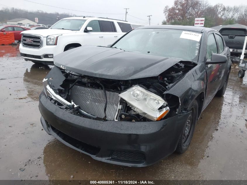 2013 Dodge Avenger Se VIN: 1C3CDZAB2DN535334 Lot: 40885361