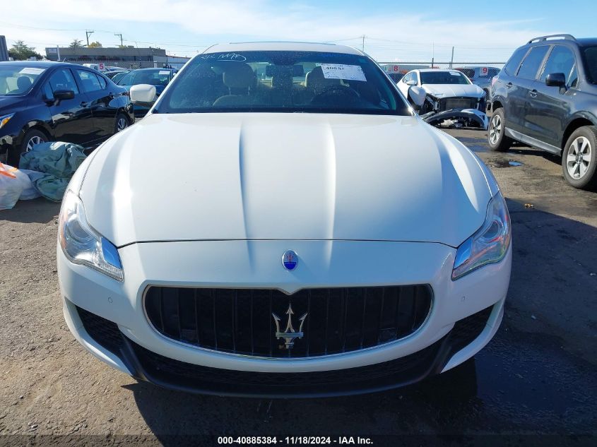 2016 Maserati Quattroporte S Q4 VIN: ZAM56RRA1G1187625 Lot: 40885384