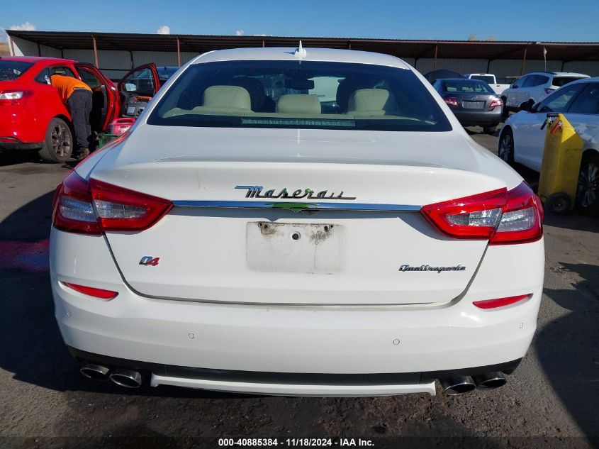 2016 MASERATI QUATTROPORTE S Q4 - ZAM56RRA1G1187625
