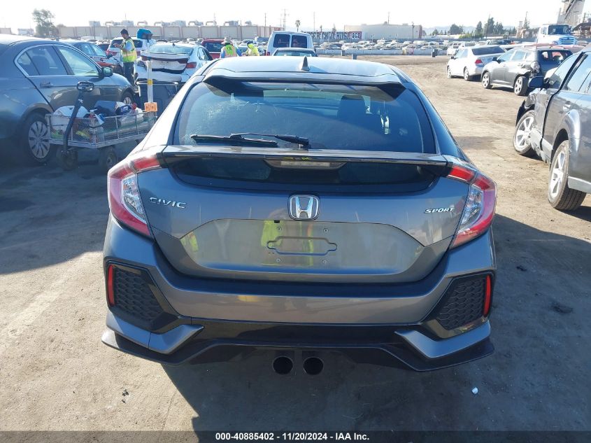 2019 Honda Civic Sport VIN: SHHFK7H48KU413548 Lot: 40885402