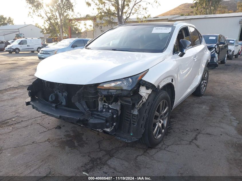 VIN JTJYARBZ6F2001051 2015 Lexus NX, 200T no.2