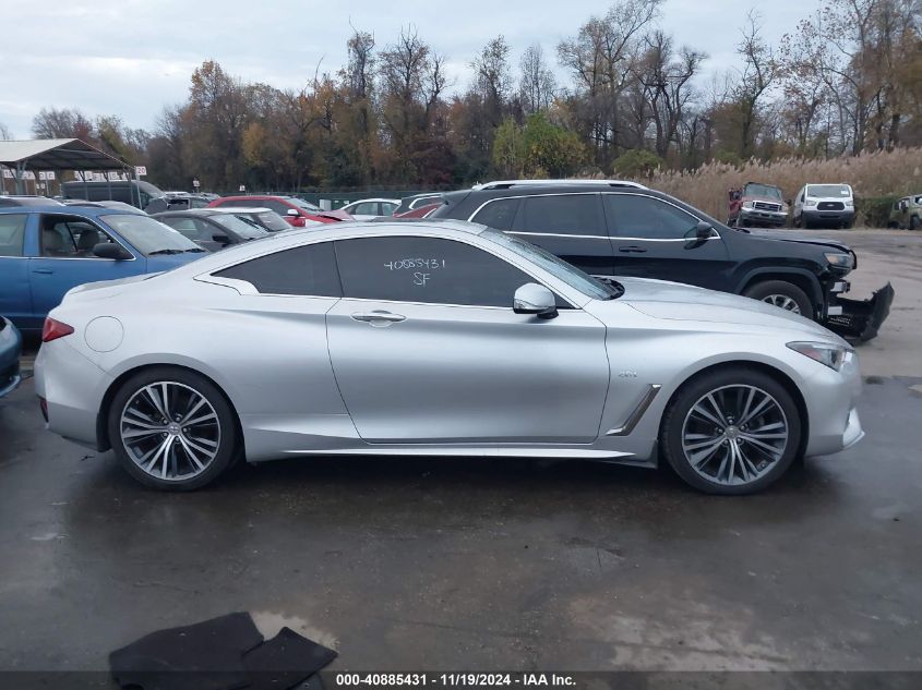 2017 Infiniti Q60 2.0T VIN: JN1CV7EL0HM320940 Lot: 40885431