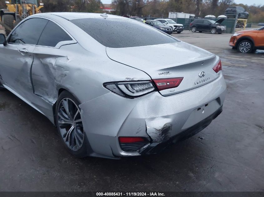 2017 Infiniti Q60 2.0T VIN: JN1CV7EL0HM320940 Lot: 40885431