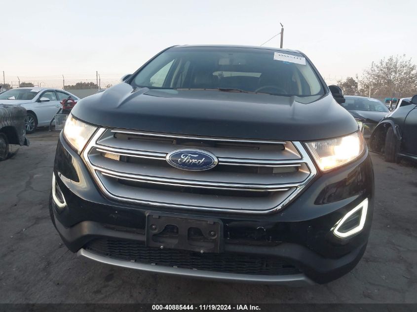 2018 Ford Edge Sel VIN: 2FMPK3J97JBB95338 Lot: 40885444