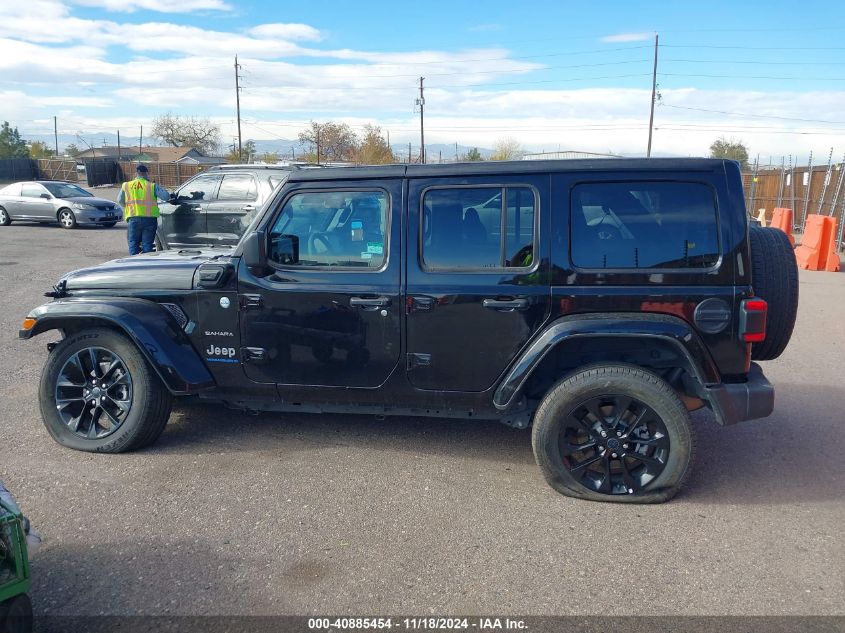 2024 Jeep Wrangler 4Xe Sahara 4Xe VIN: 1C4RJXP61RW270565 Lot: 40885454