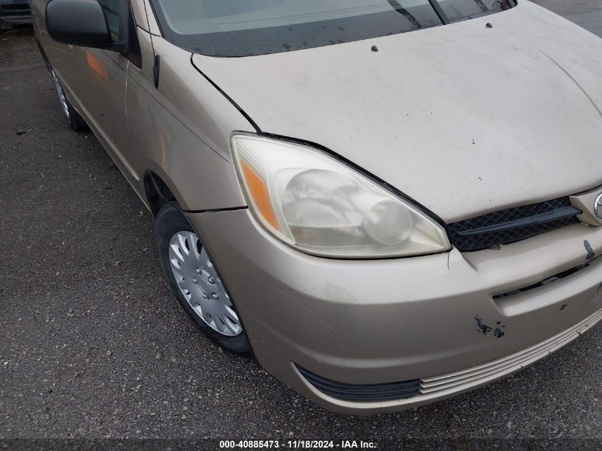 2005 Toyota Sienna Le VIN: 5TDZA23C35S384866 Lot: 40885473