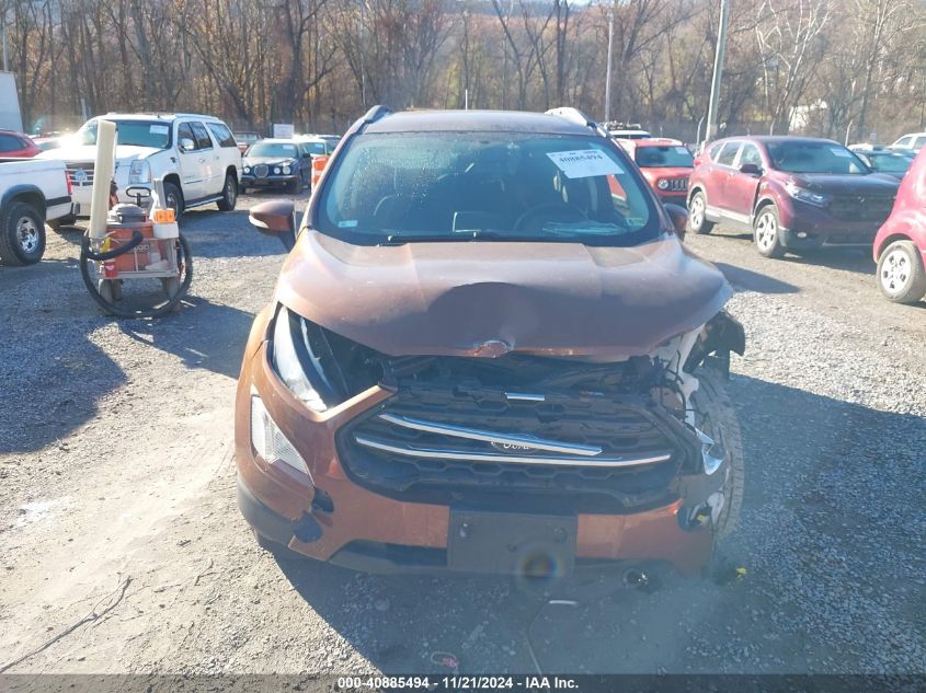 2019 Ford Ecosport Se VIN: MAJ3S2GE7KC262089 Lot: 40885494