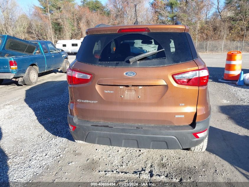 2019 Ford Ecosport Se VIN: MAJ3S2GE7KC262089 Lot: 40885494