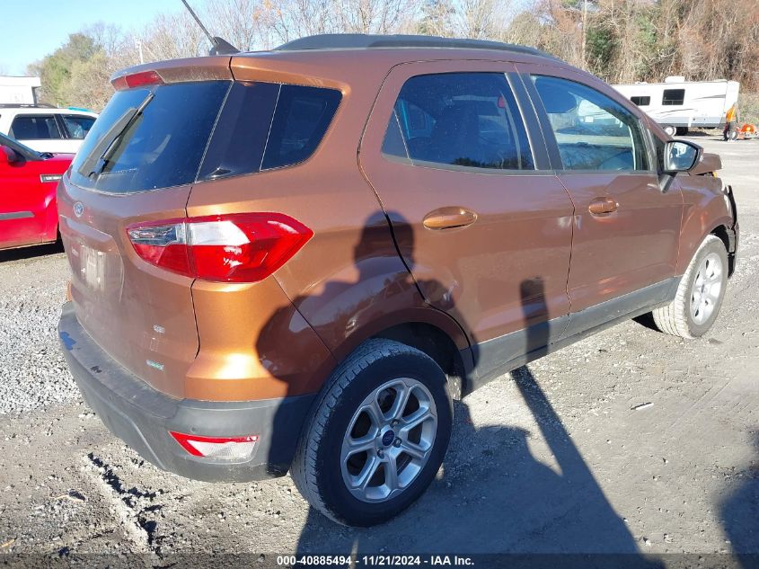 2019 Ford Ecosport Se VIN: MAJ3S2GE7KC262089 Lot: 40885494