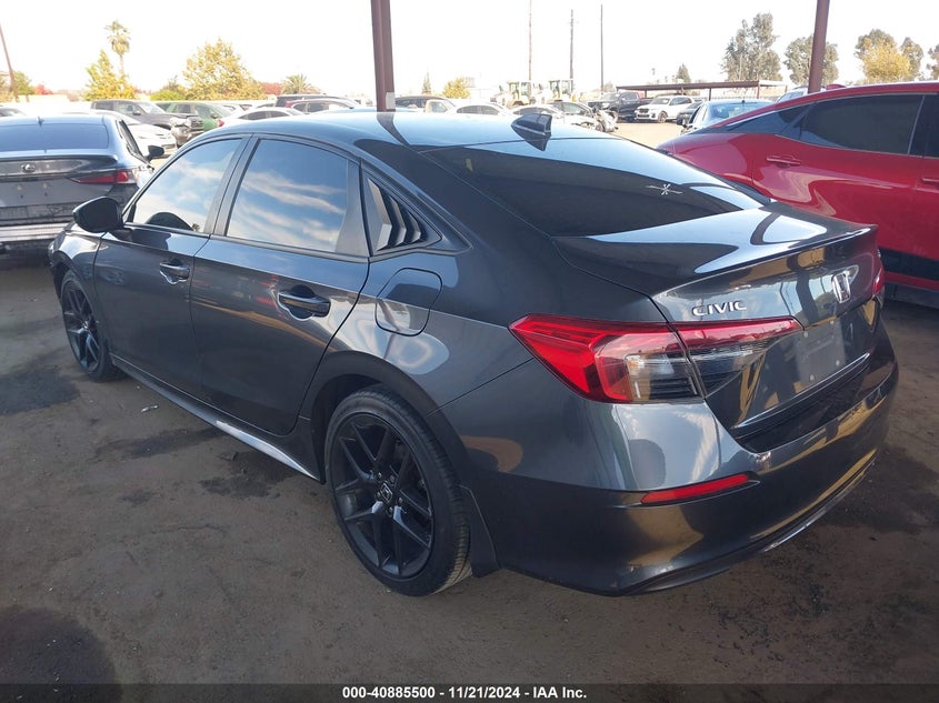 2022 HONDA CIVIC 2.0L I-4 DI, DOHC, V(VIN: 2HGFE2F56NH539267