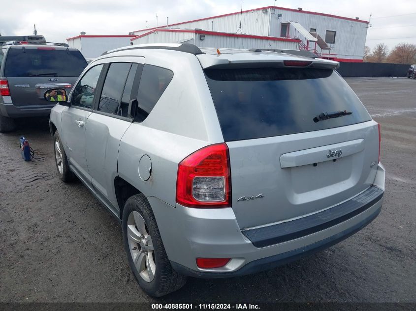 2012 Jeep Compass Latitude VIN: 1C4NJDEBXCD717698 Lot: 40885501