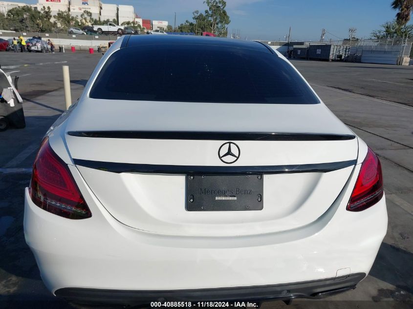 2019 Mercedes-Benz C 300 VIN: 55SWF8DB2KU312942 Lot: 40885518