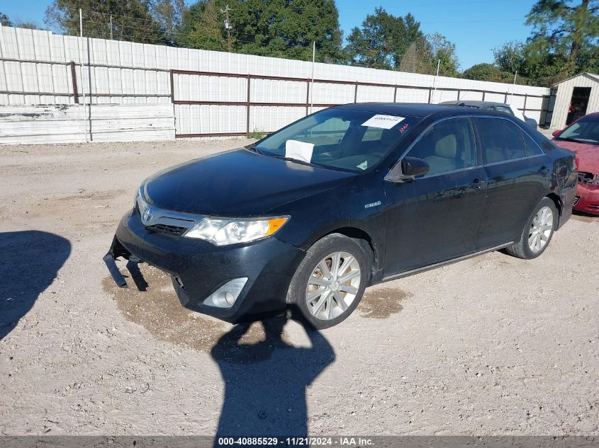 2012 Toyota Camry Hybrid Xle VIN: 4T1BD1FK7CU017141 Lot: 40885529