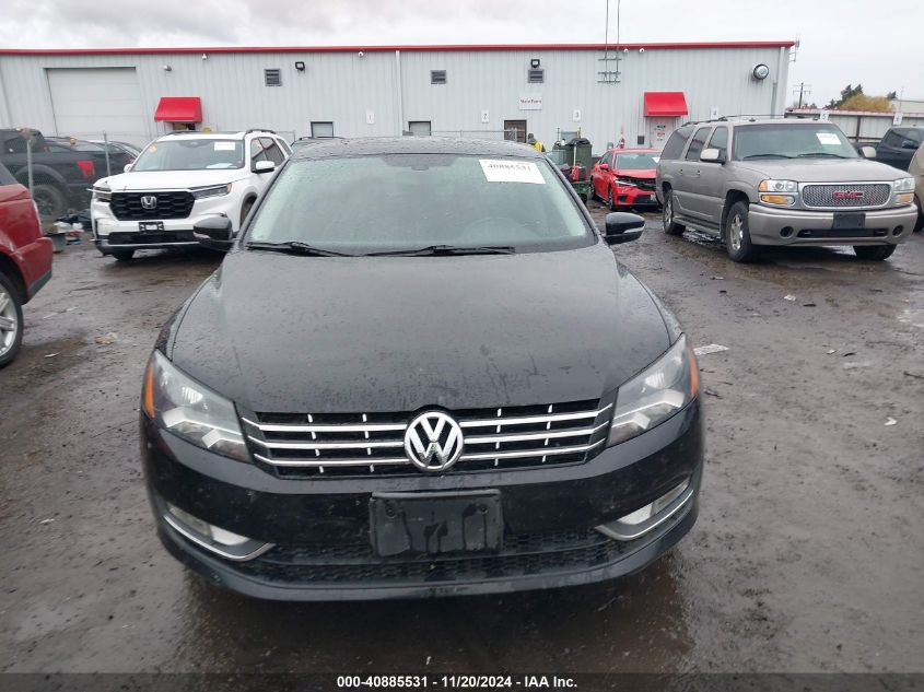 2012 Volkswagen Passat 2.0L Tdi Se VIN: 1VWBN7A32CC105005 Lot: 40885531